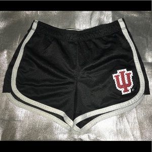 WORN TWICE! Justice IU comfy athletic shorts